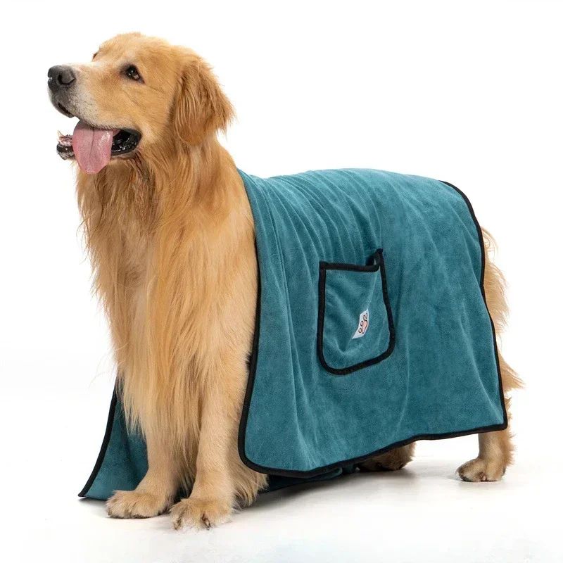Absorbent Microfibre Dog Drying Robe