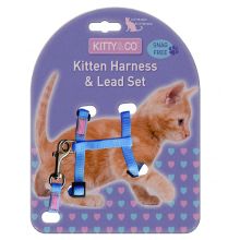 Hemm & Boo Snagfree Kitten Harness & Lead Set