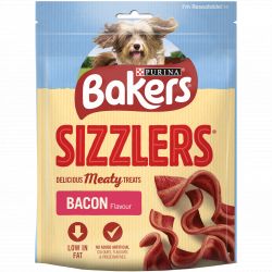 Bakers Sizzlers Bacon Meaty Dog Treats