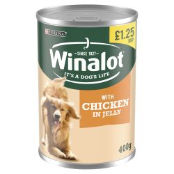 Winalot Cans Classics Mixed in Jelly Chicken PMP £1.25
