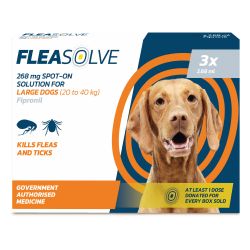 Fleasolve Spot on Flea Treatment Dog