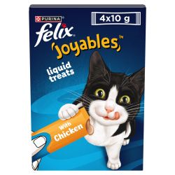 Felix Joyables Liquid with Chicken Cat Treat