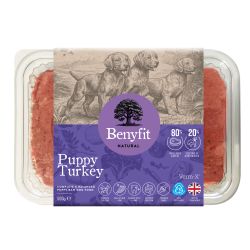 Benyfit Natural Perfect Puppy Turkey Complete Raw Dog Food