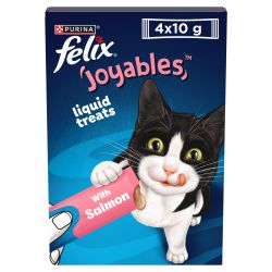 Felix Joyables Liquid with Salmon Cat Treat