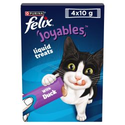 Felix Joyables Liquid with Duck Cat Treat