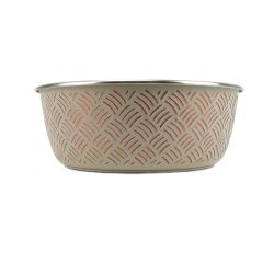 Classic Weave Stainless Steel Dish