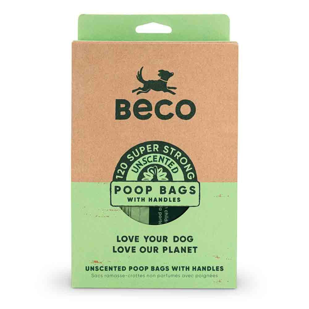 Beco Unscented Strong Poop Bags with Handles