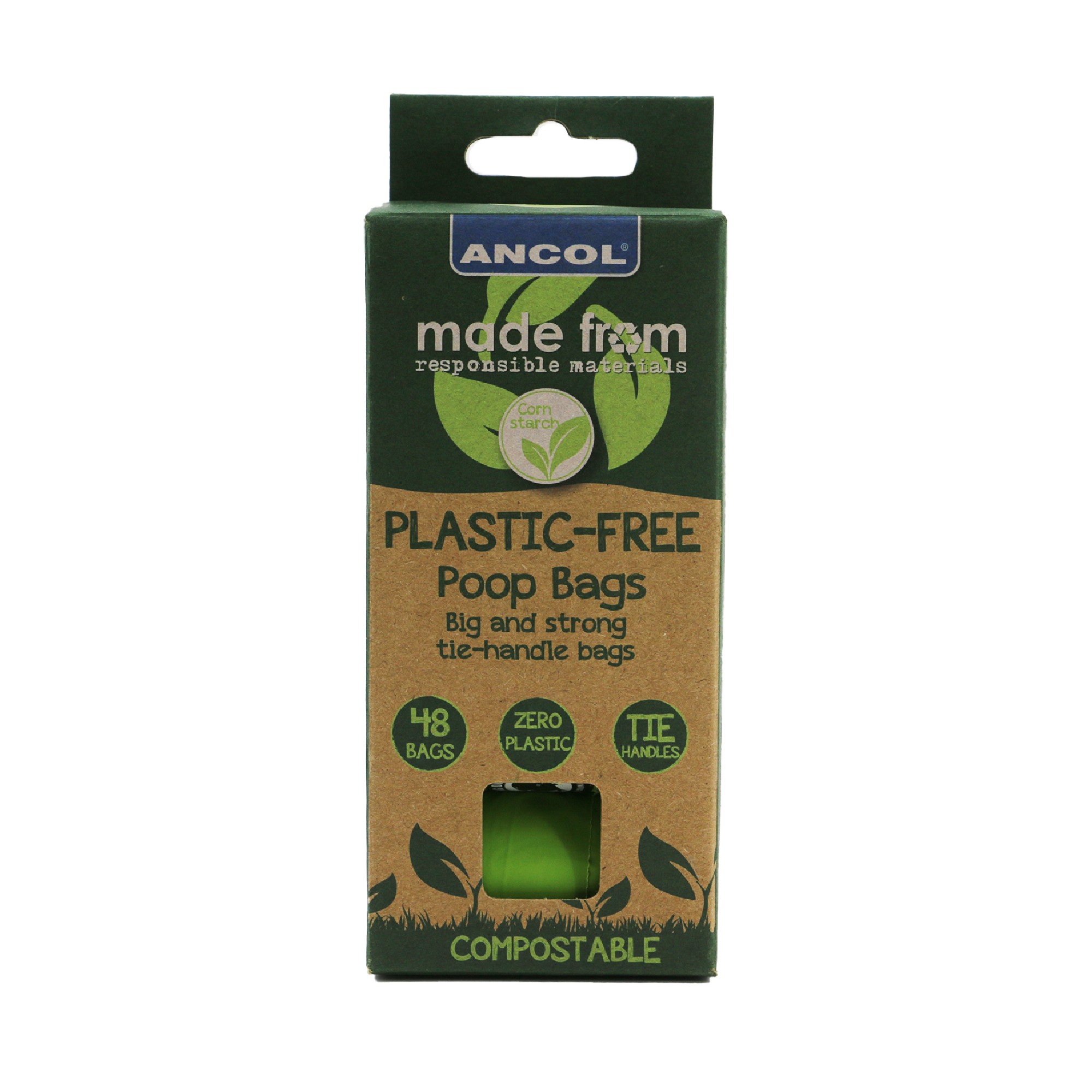 Ancol Paws for the Earth Plastic Free Poop Bags