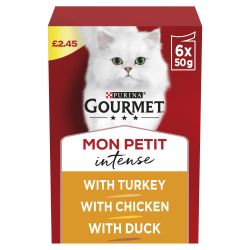 Gourmet Mon Petit Intense Duck, Chicken, Turkey PMP £2.45