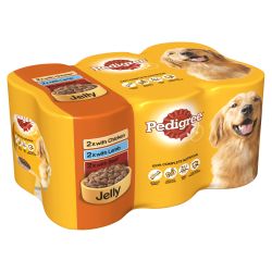 Pedigree Can in Jelly 6 Pack