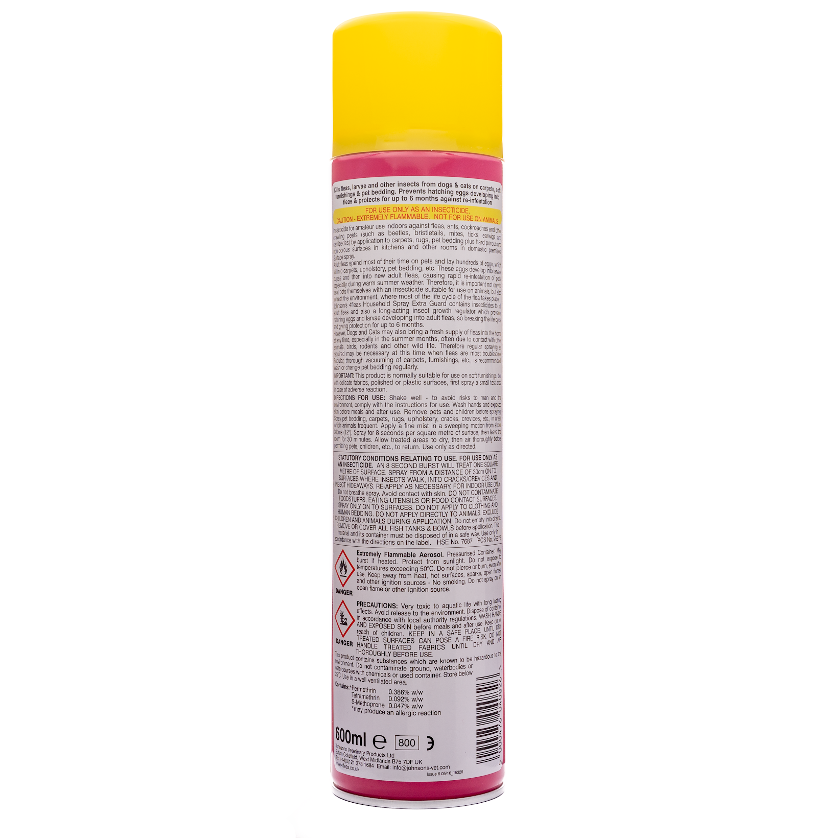 Johnson's 4fleas Igr Flea Household Spray