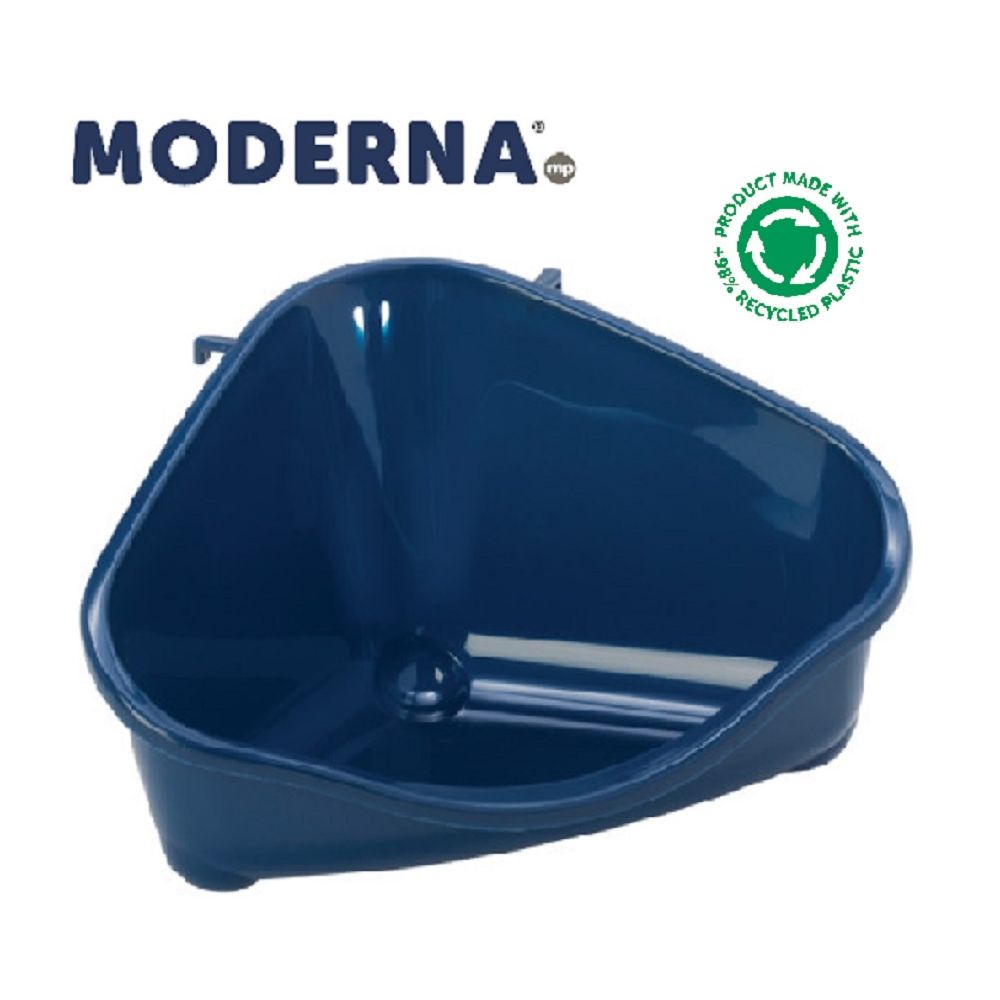 Moderna Corner Litter Pan Berry