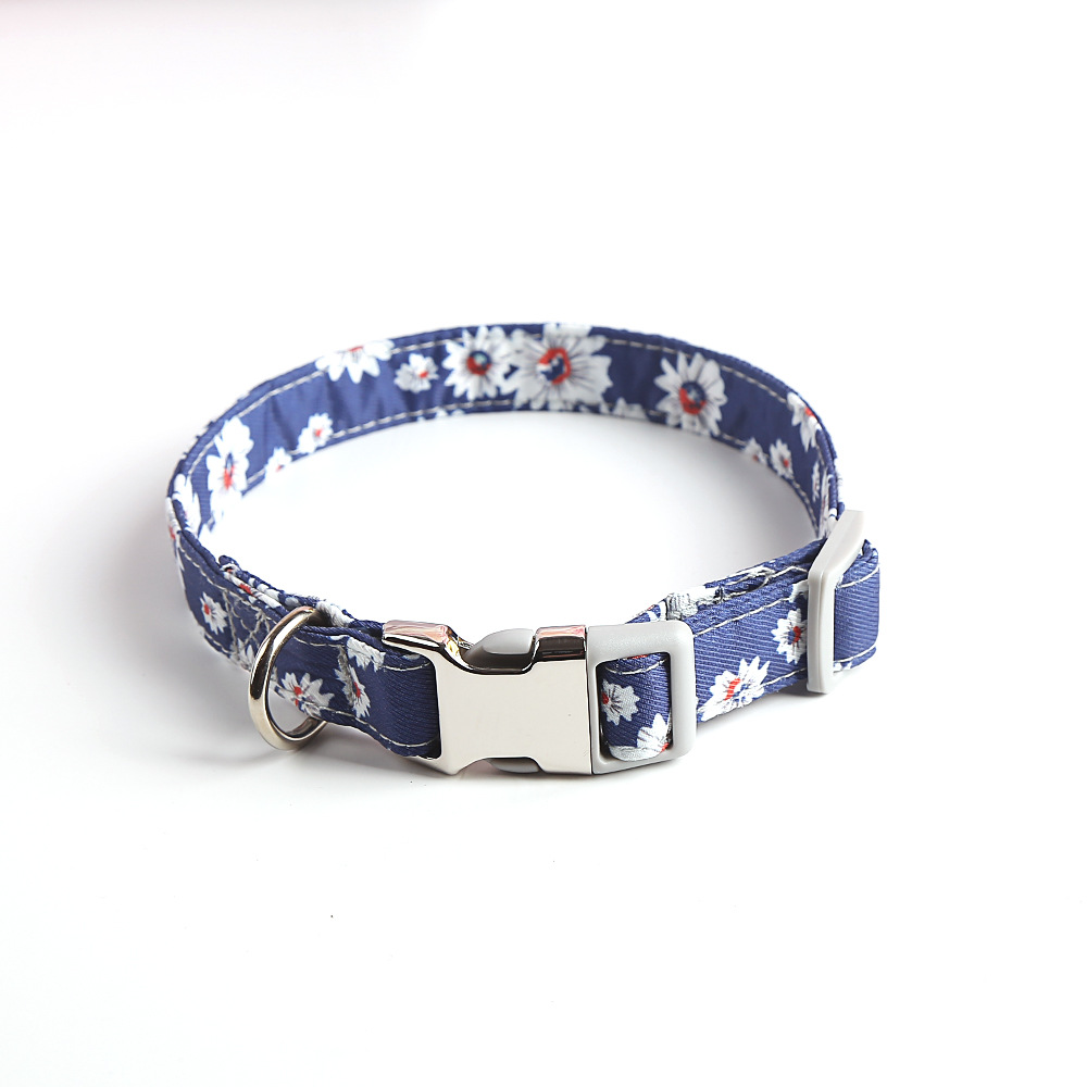 Daisy Floral Dog Collar