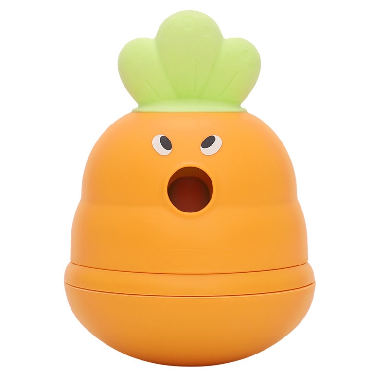 Carrot Tumbler Treat-Dispensing Toy