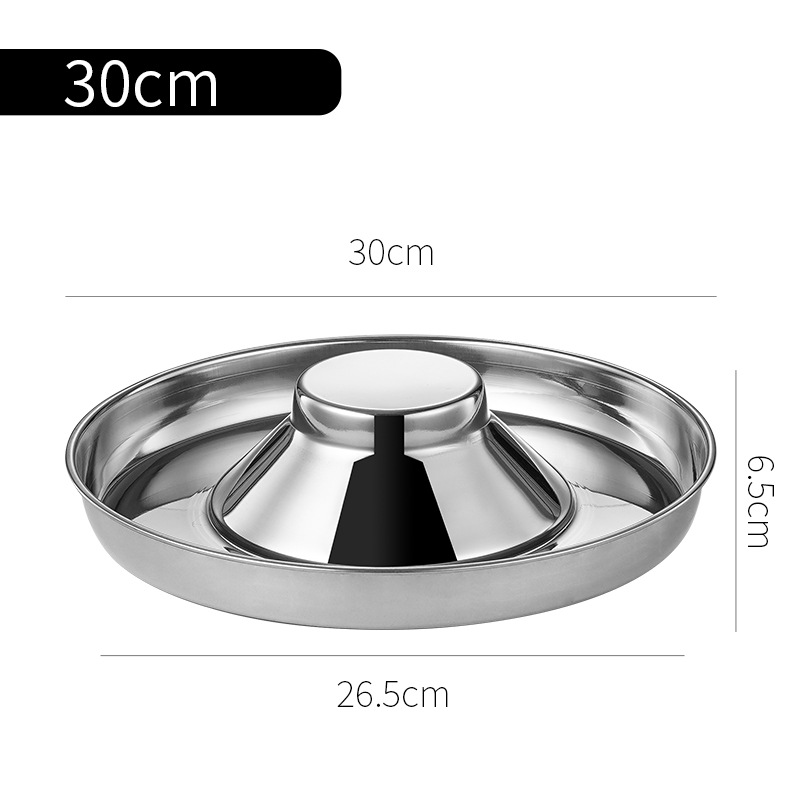 Stainless Steel Puppy & Kitten Litter Weaning Bowl