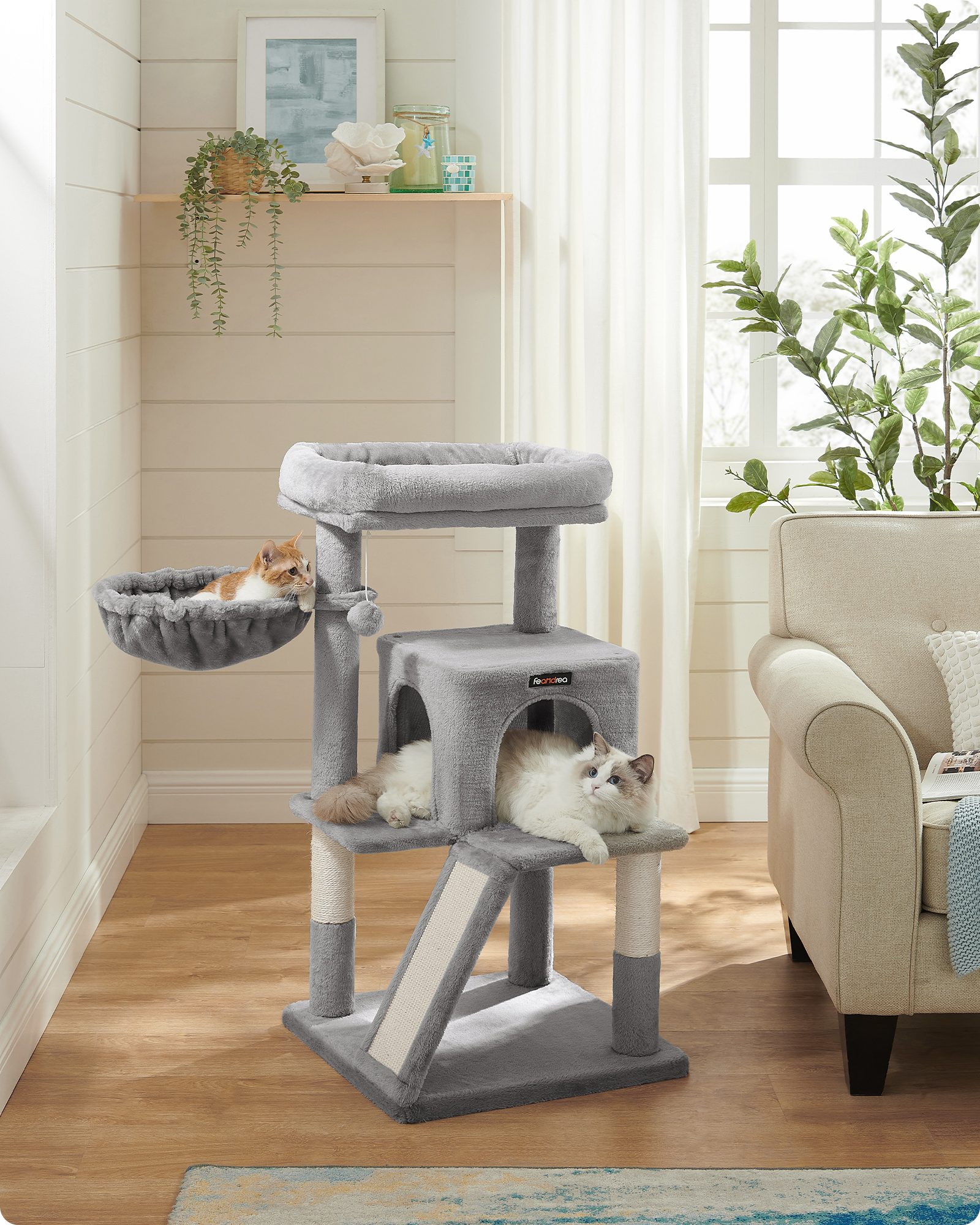 Feandrea Multi-Level Cat Tree Tower