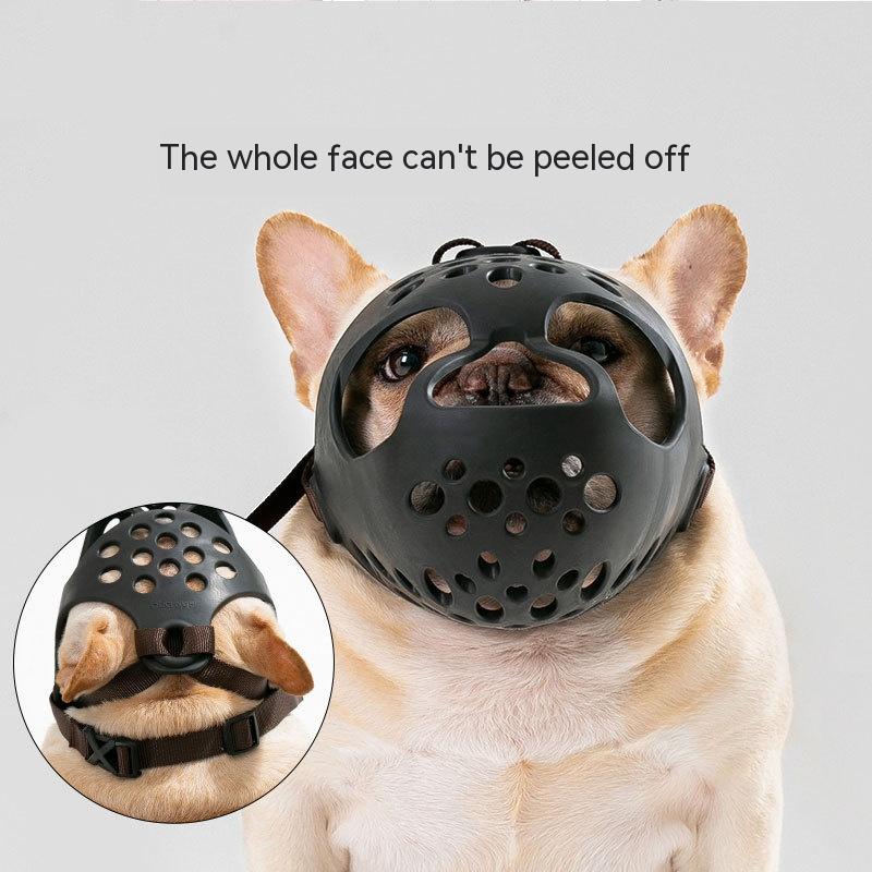 Soft Rubber Basket Dog Muzzle