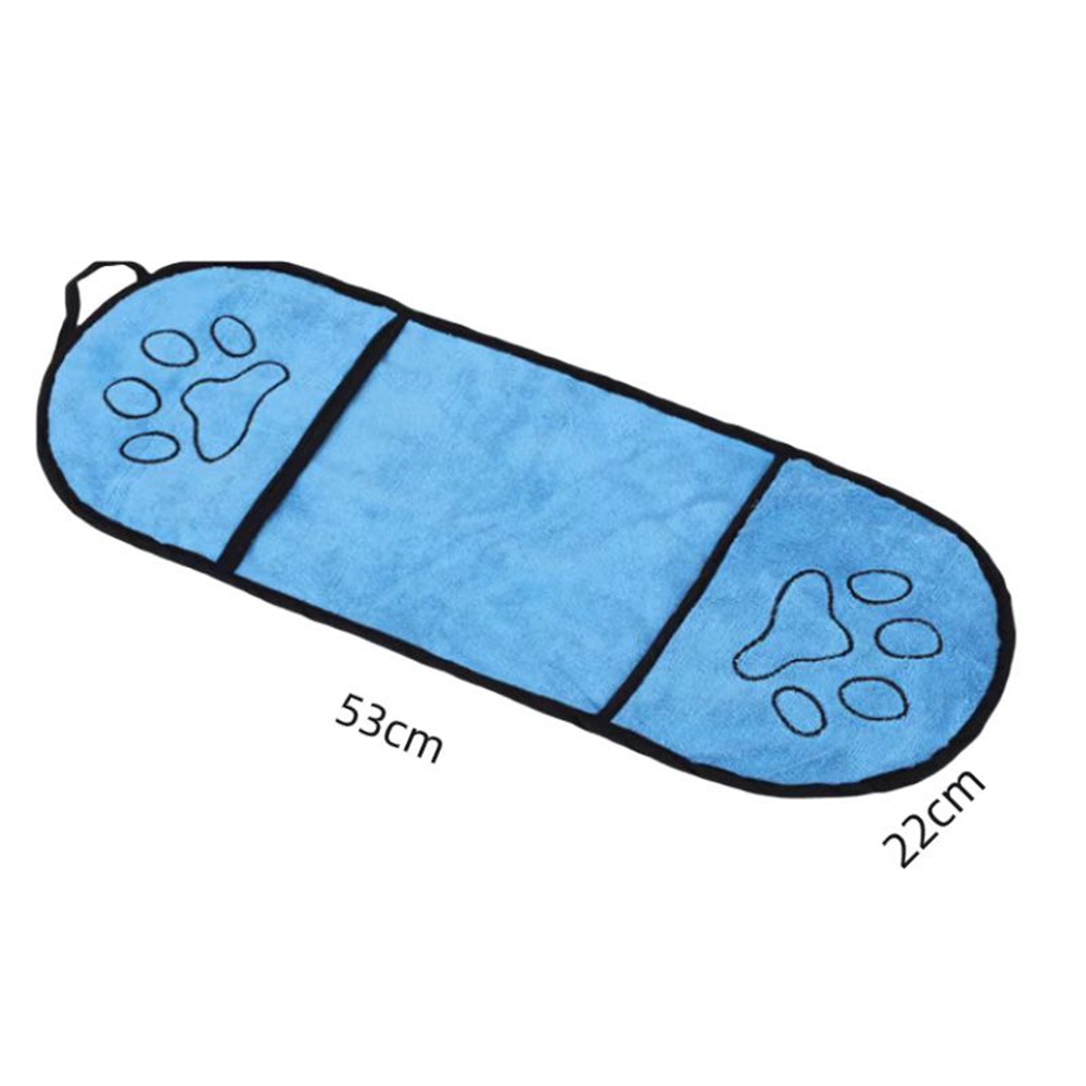 Microfibre Pet Drying Towel with Hand Pockets