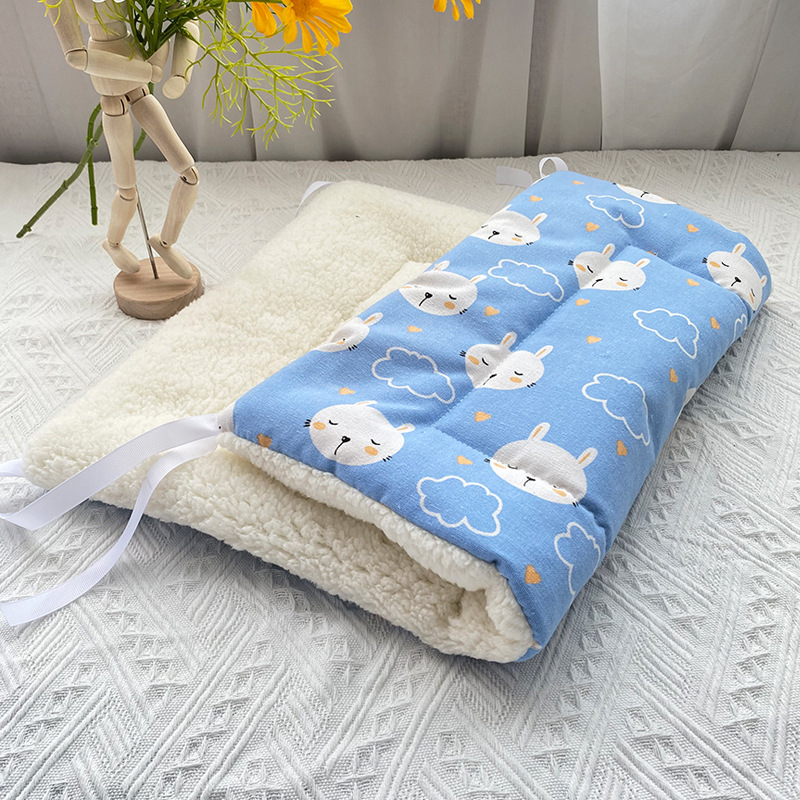 Reversible Plush Hanging Cat Hammock Mat