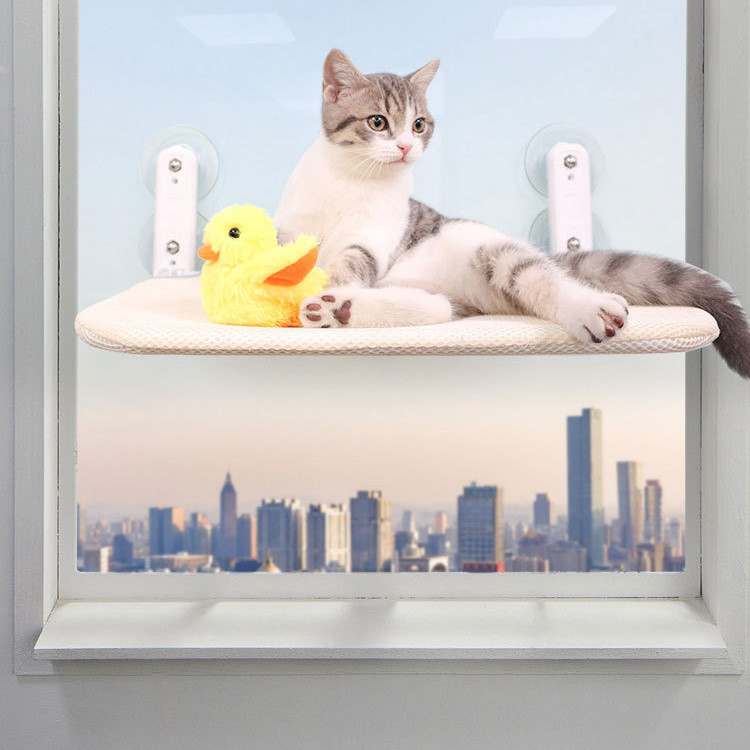 Suction Cup Window Cat Perch Shelf