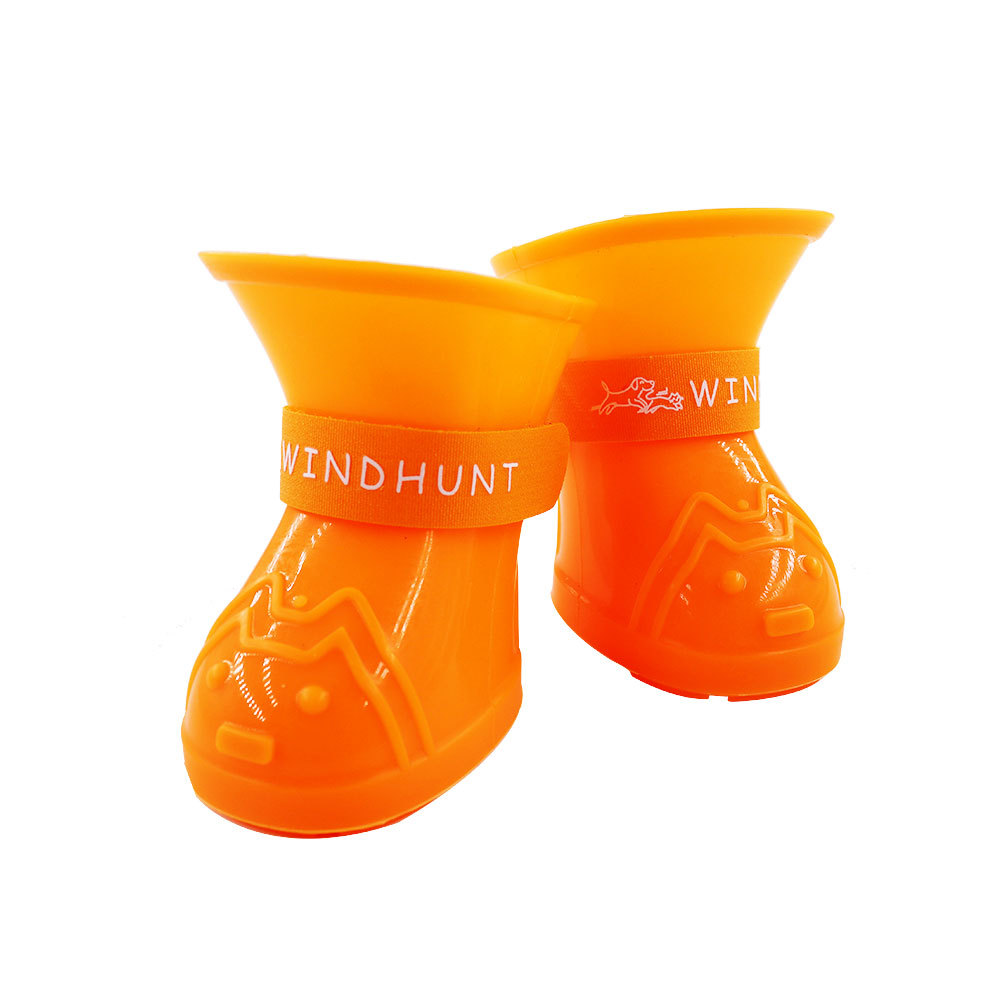 Waterproof Rubber Dog Rain Boots