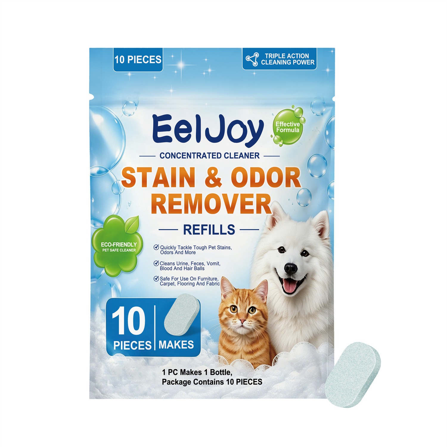 Pet Stain & Odour Remover Refill Tablets