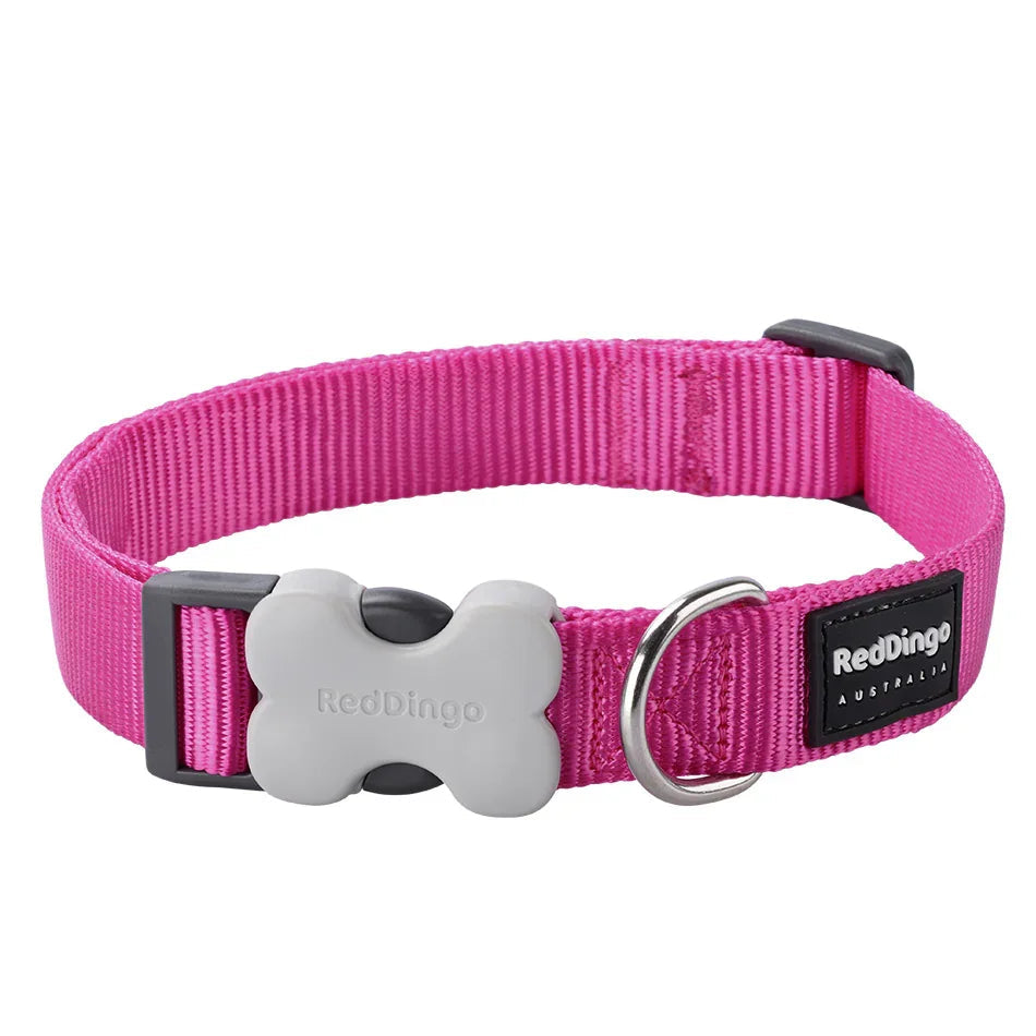 Dog Collar Classic Hot Pink