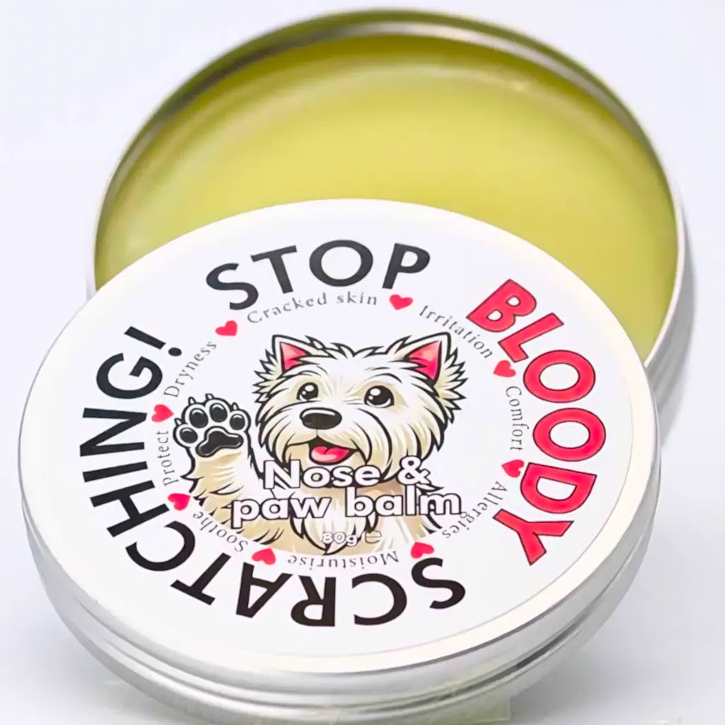 Stop Bloody Scratching Nose and Paw Balm Tin 80g