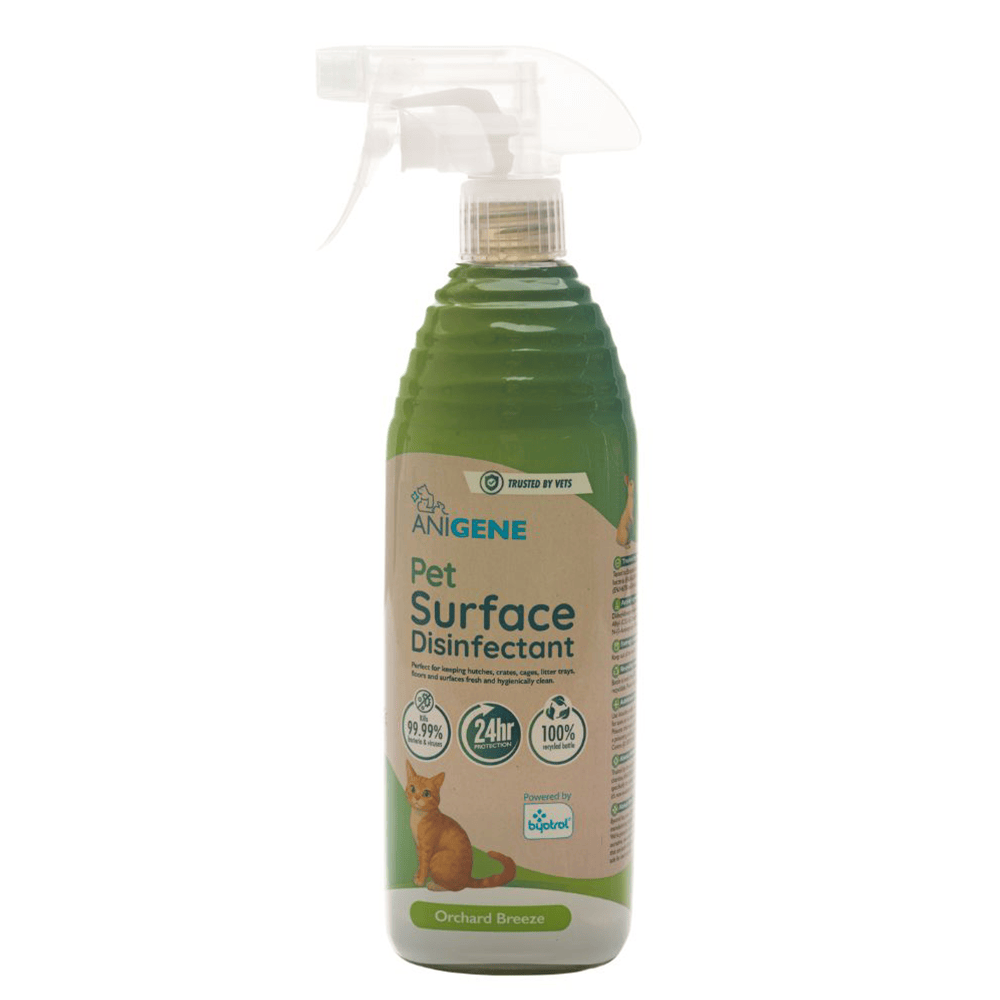 ANIGENE Pet Surface Disinfectant 750ml – Orchard, Meadow & Zest