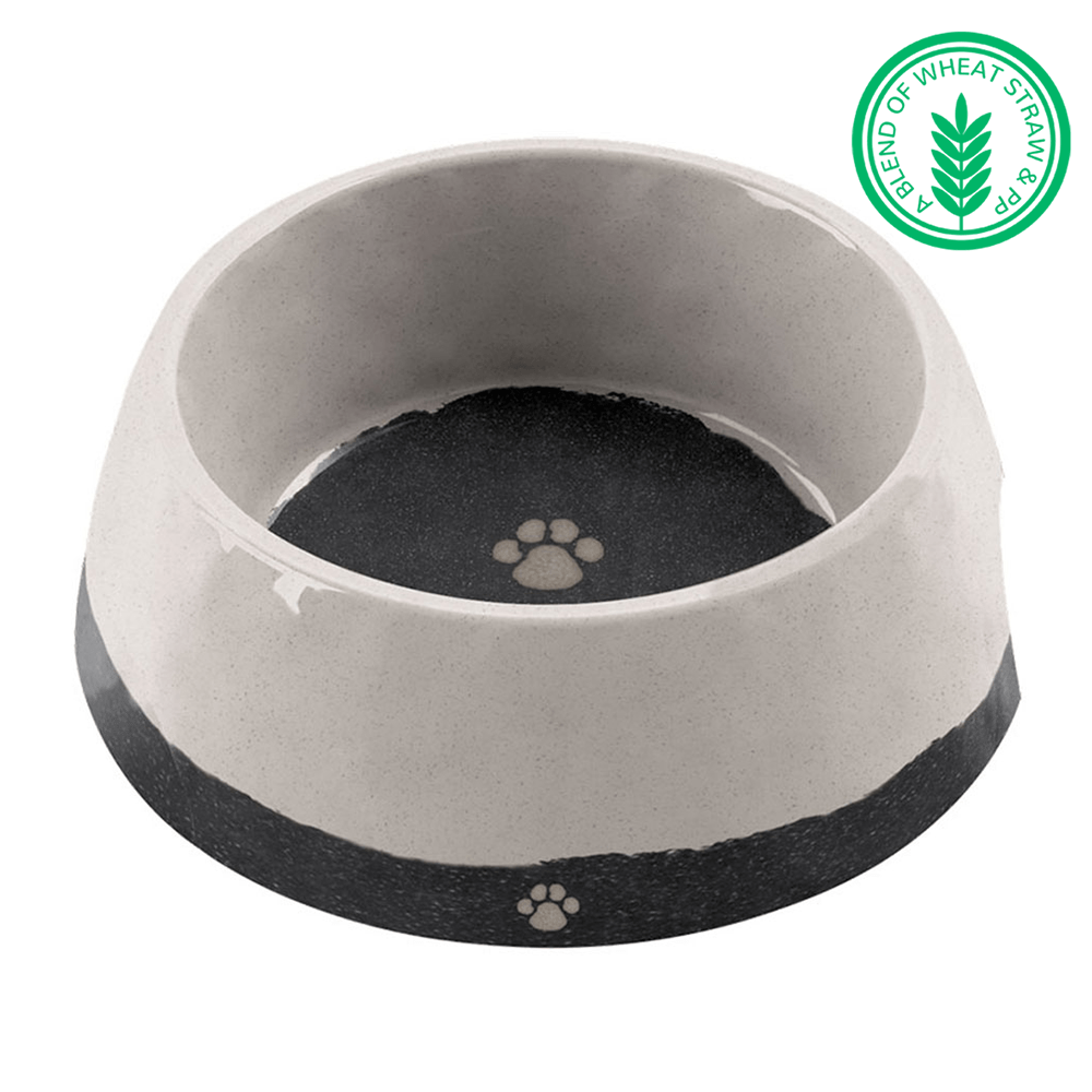 Tarhong Bamboo Brown Glaze Dog Bowl