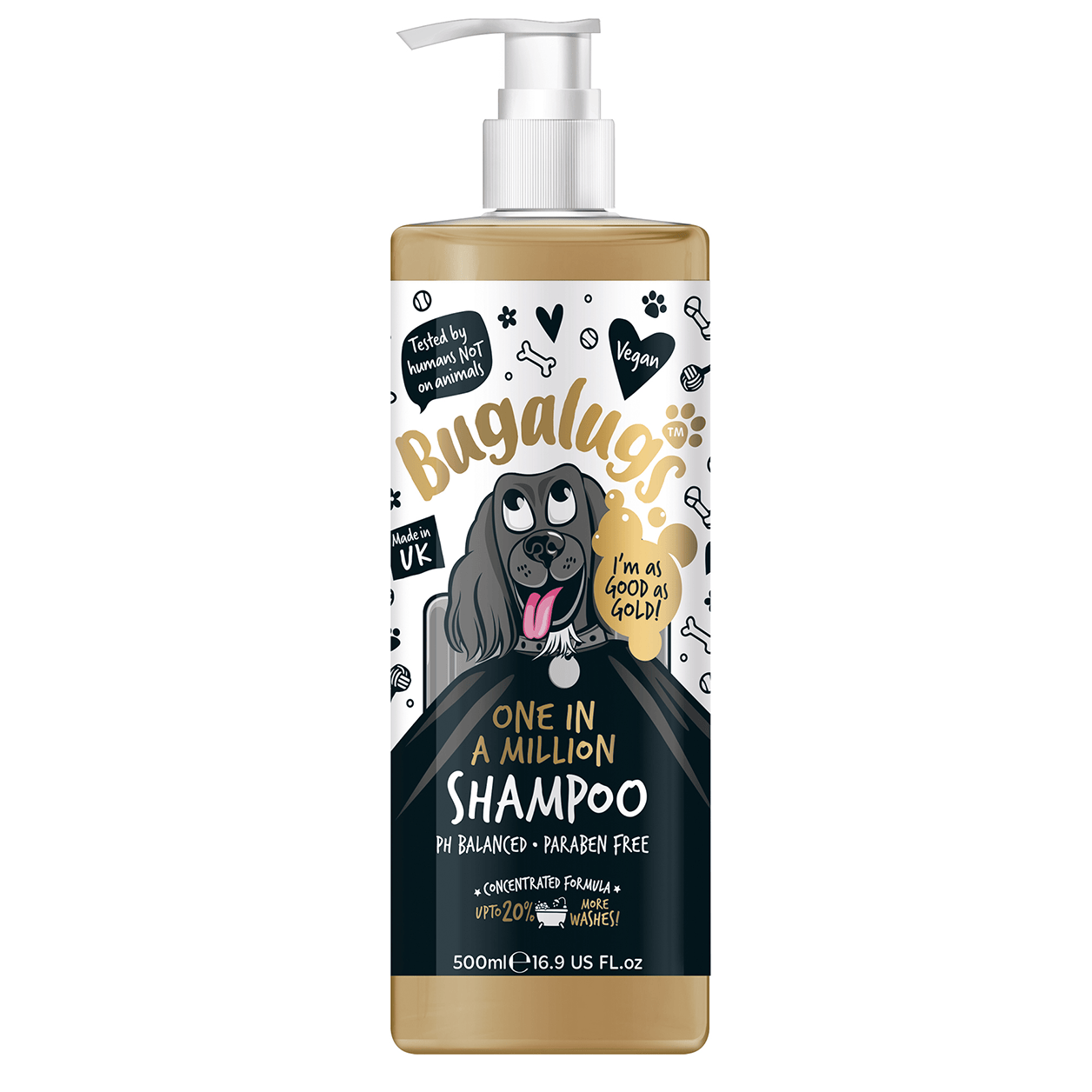 Bugalugs One in a Million Dog Shampoo – 500ml