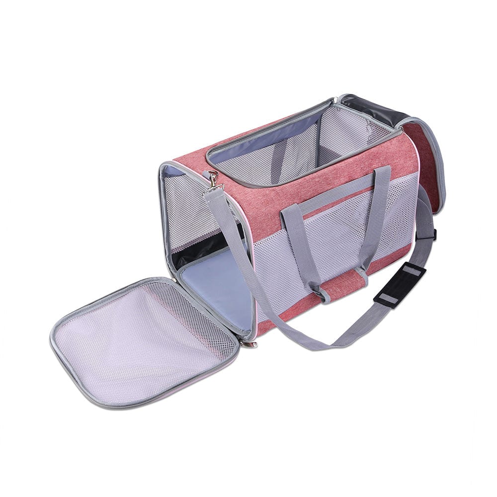 Soft Cat Carrier Bag with Top & Side Opening