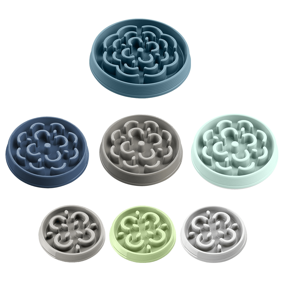 Tarhong Medallion Slow Feeder Puzzle Dog Bowl