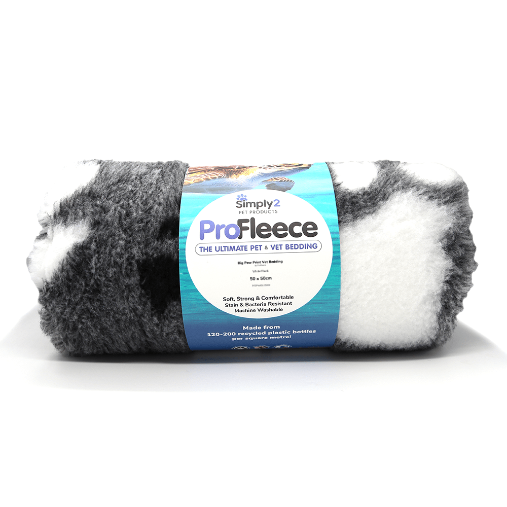 ProFleece Big Paw Print Non-Slip Pet Bedding