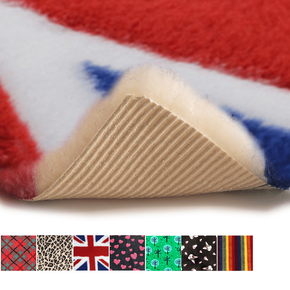 ProFleece Non-Slip Pet Bedding – Assorted Patterns Cut Pieces