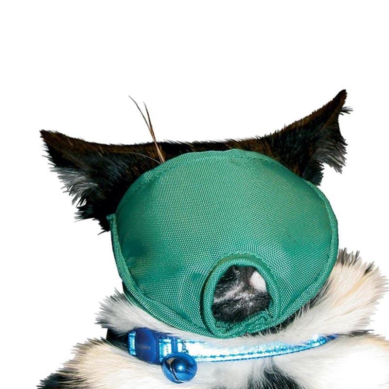 Quick-Fit Cat Muzzle — Eye-Covering, 3 Sizes