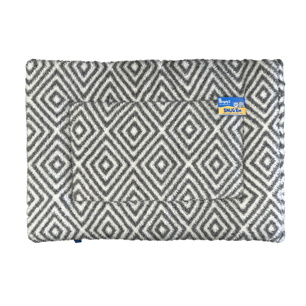 Diamond Sherpa Fleece Pet Mat