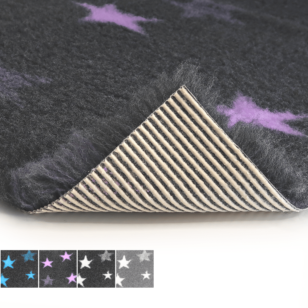 ProFleece Star Print Non-Slip Fleece Pet Bedding