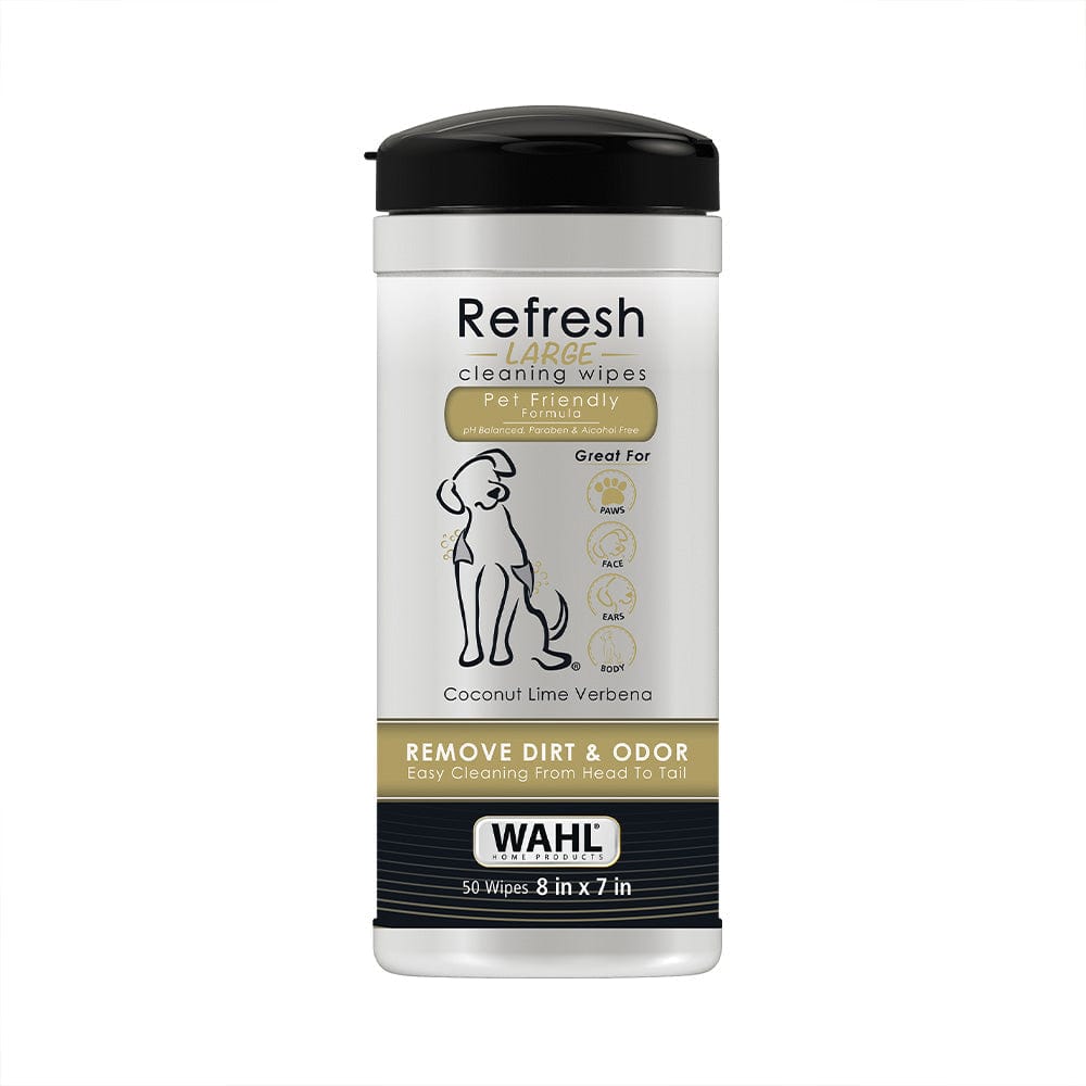 Wahl Dog Refresh Cleaning Wipes — 50 Pack