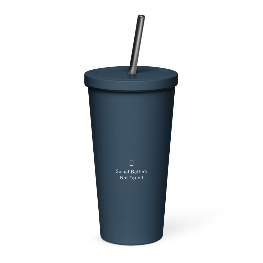 Social Battery: Not Found Tumbler