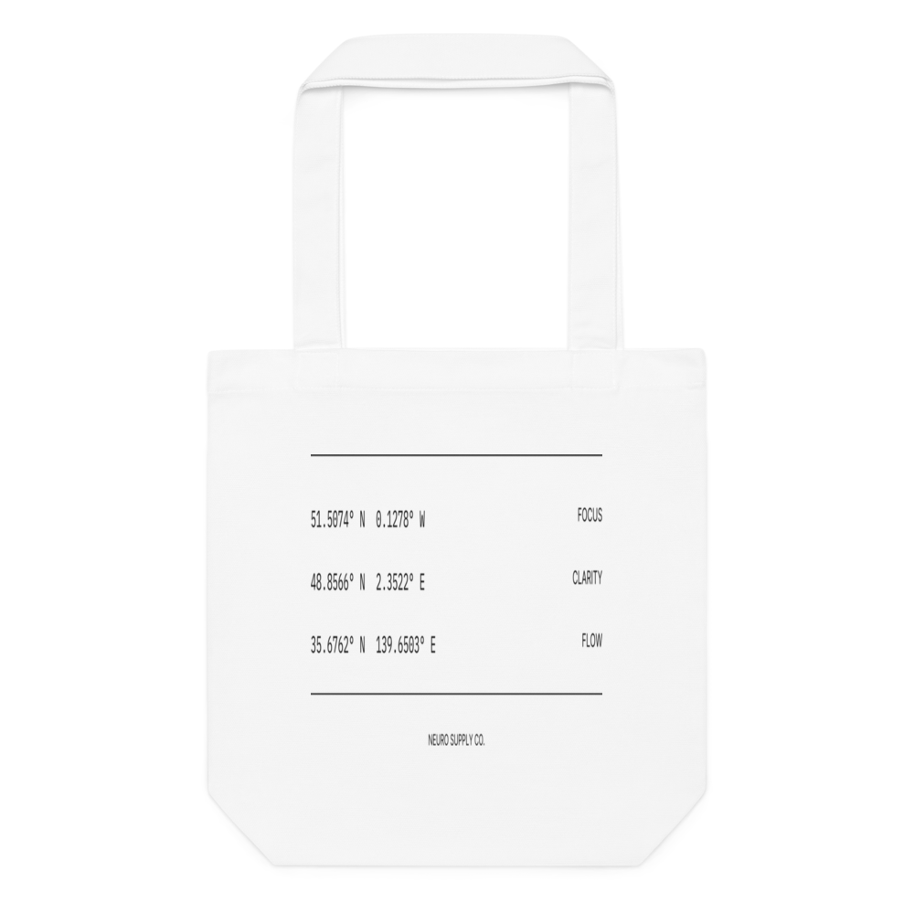 The Coordinates Tote Bag
