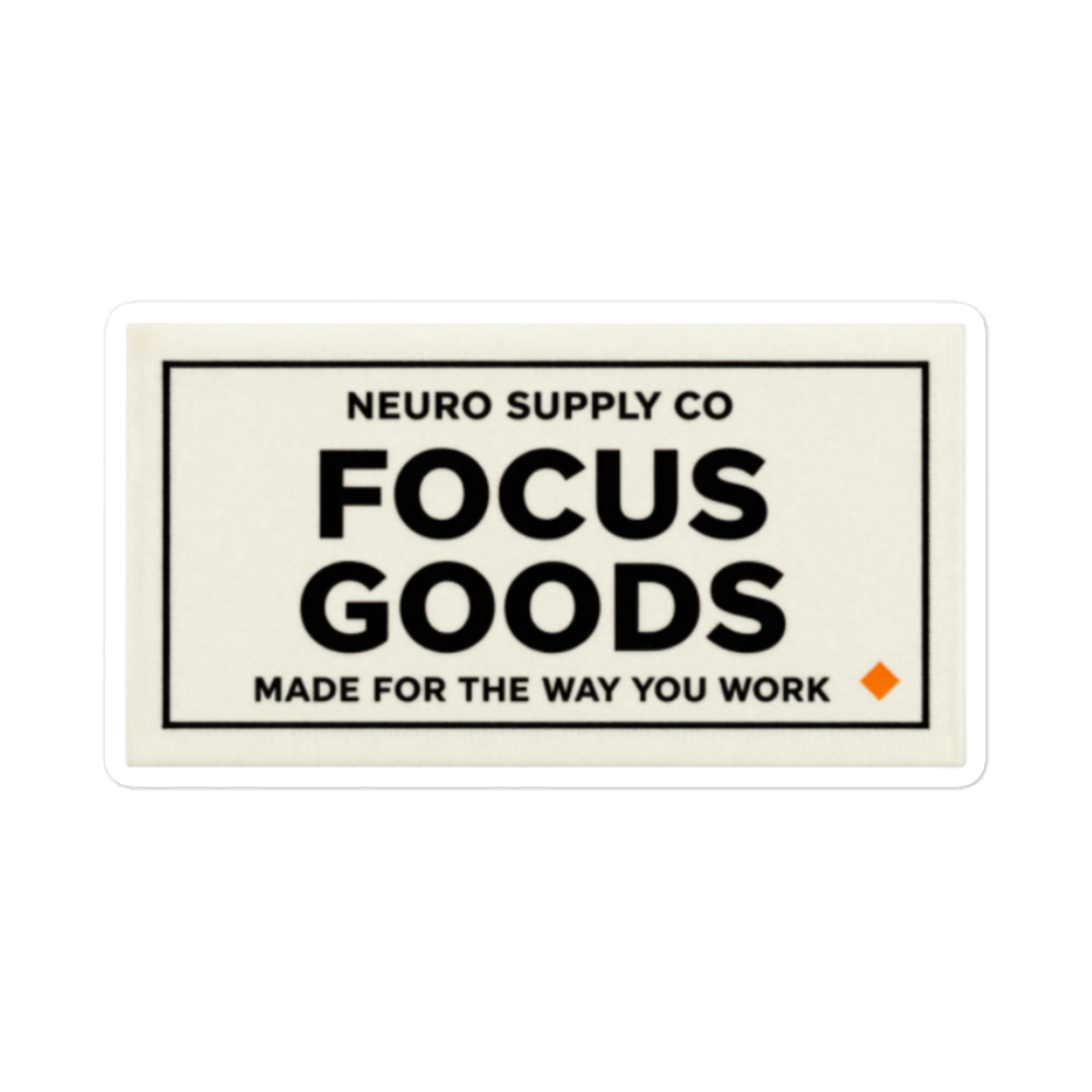 Focus Goods Sticker