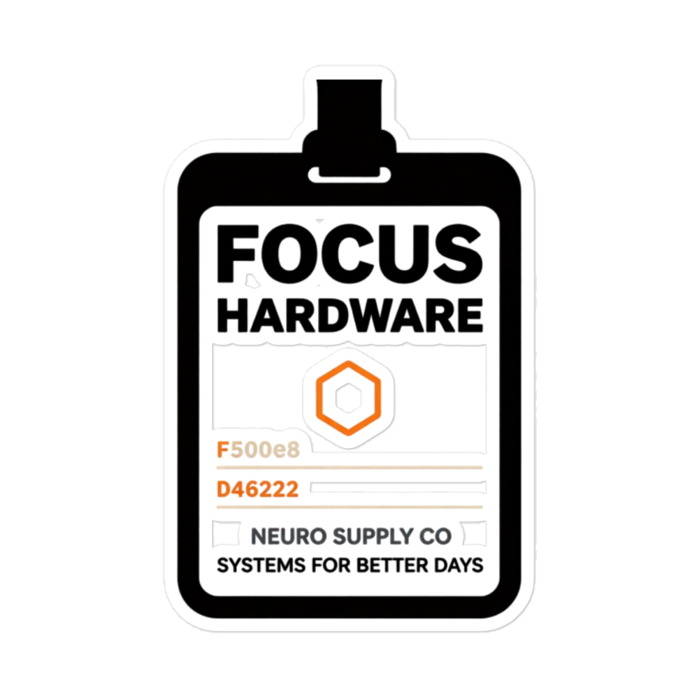 Focus Hardware Sticker