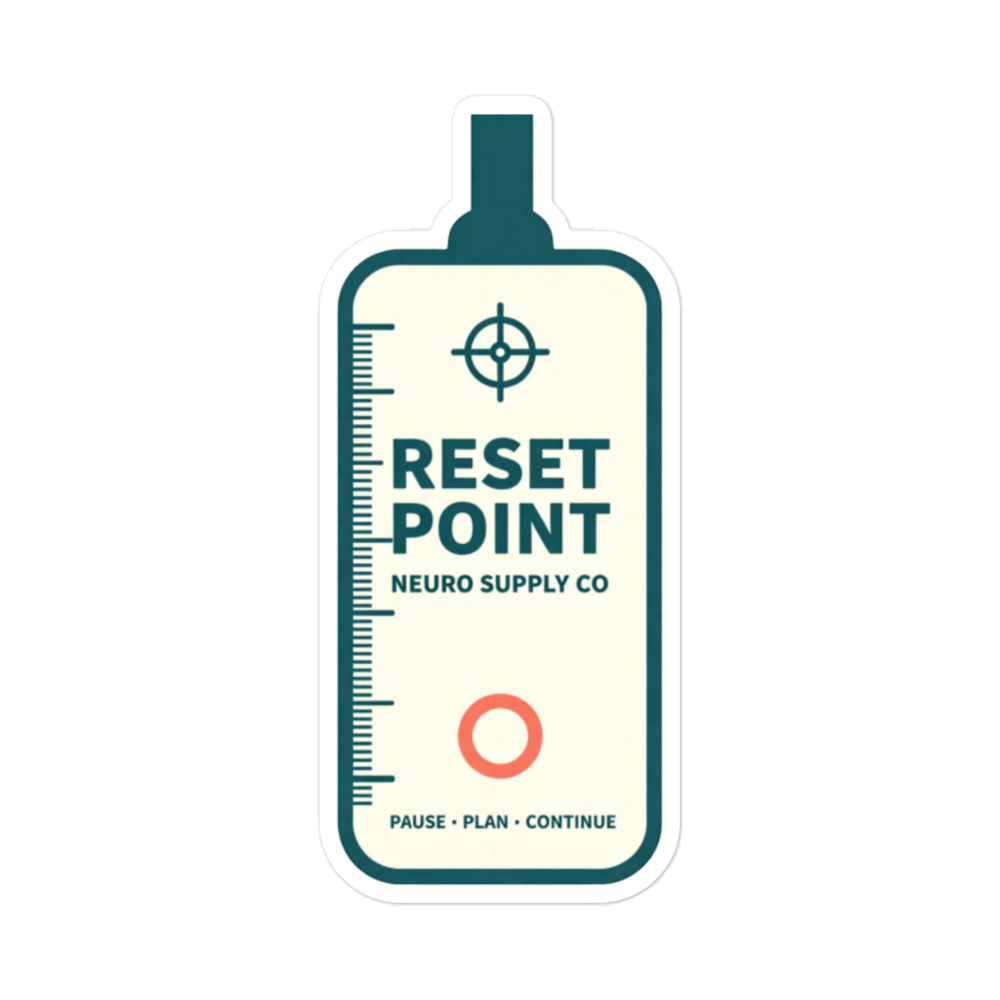Reset Point Sticker