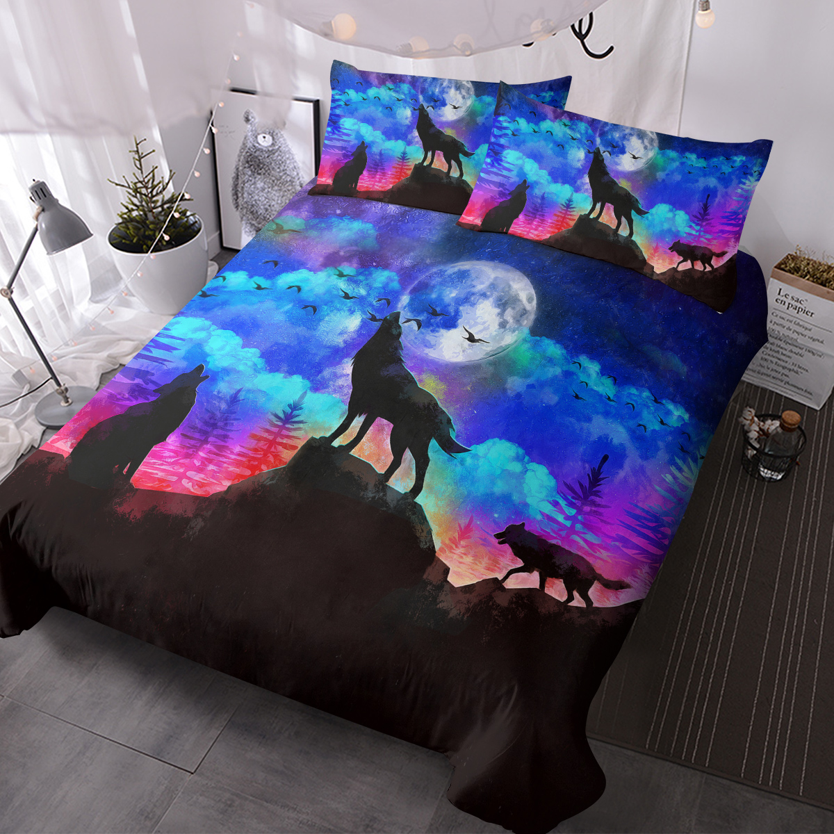 Galaxy Moon 3D Sensory Light