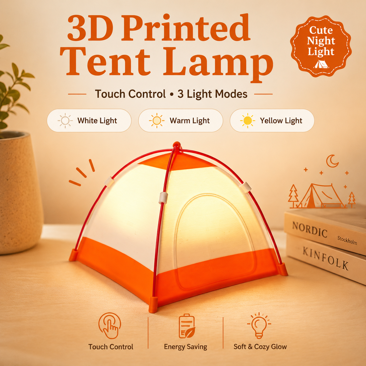 3D Sensory Light Printed