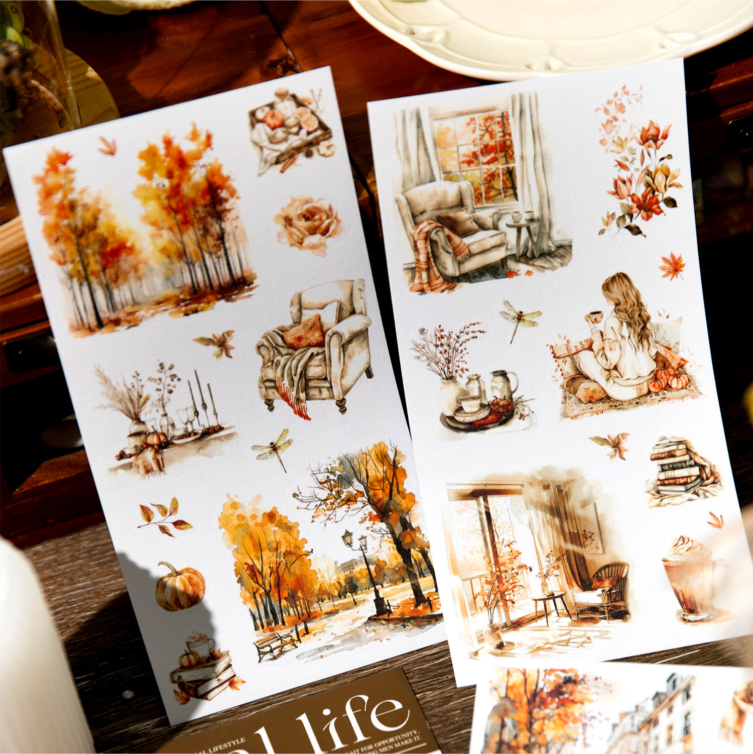 Fashion Collage Pocket Journal