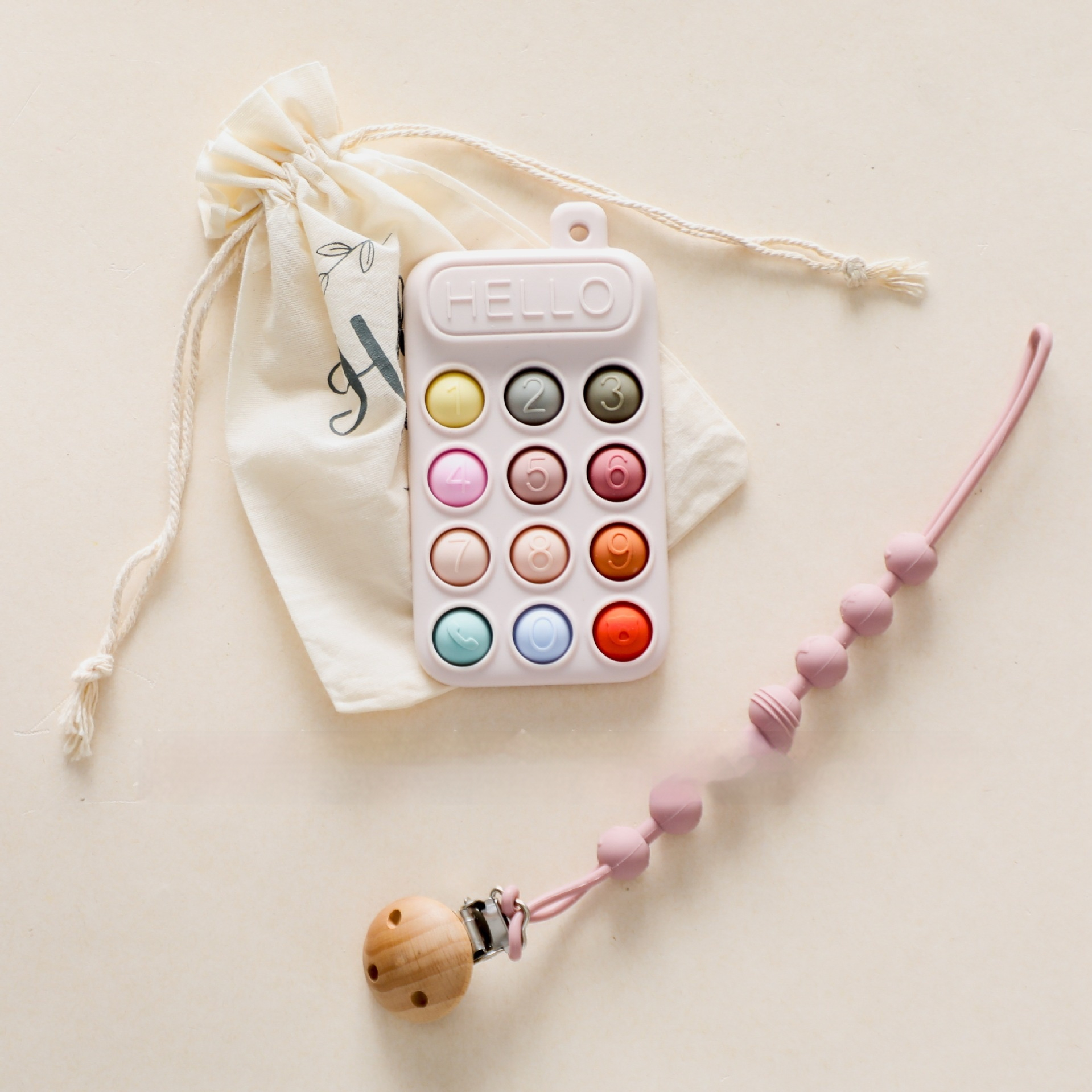 Silicone Remote Sensory Chew Teether