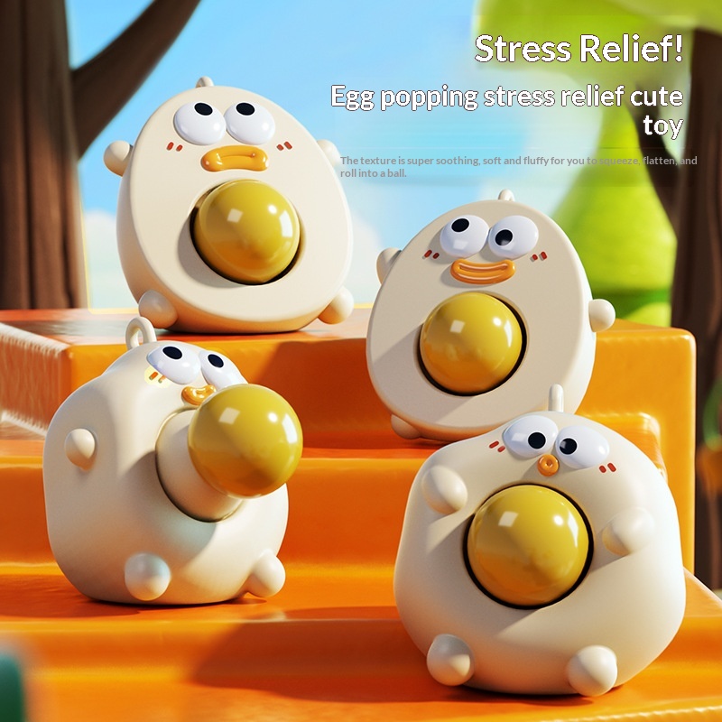Bubble Squish Egg — Squeeze Toy