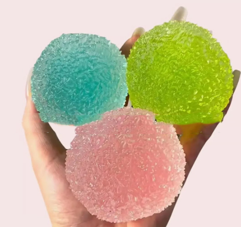 Slow-Rise Squishy — Textured Calm Toy